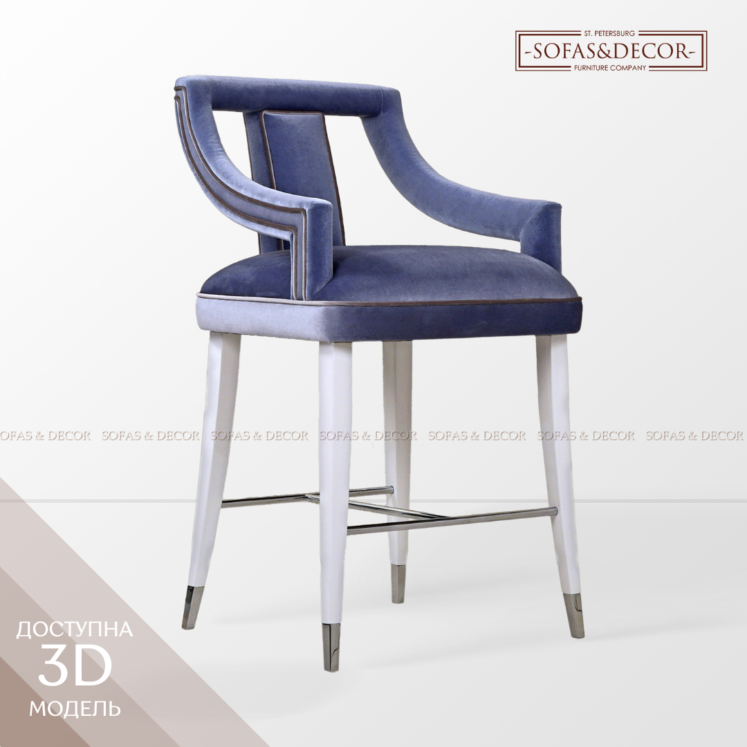 Барный стул Sofas&Decor для проекта дизайнера Надежды Резцовой 