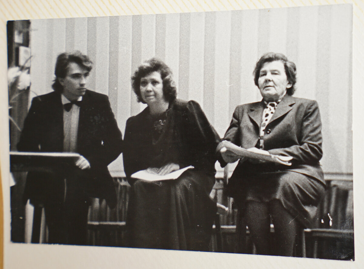 Людмила Васильевна и Дмитрий Хворостовский