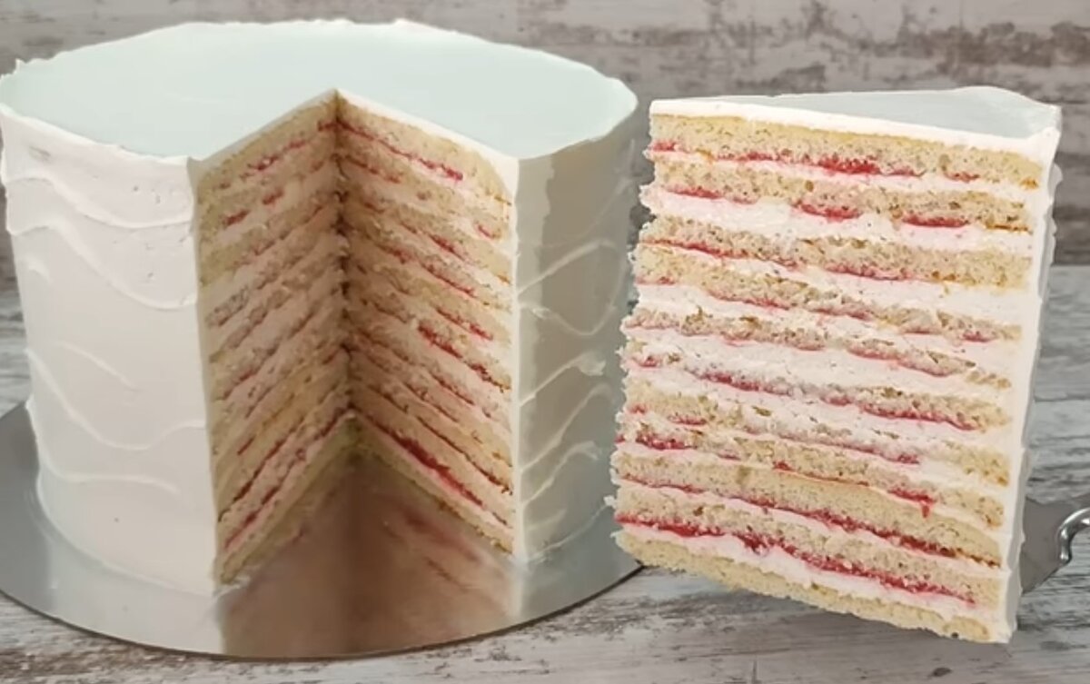    Нежное лакомство тает во ртуКадр &laquo;Торты и Кулинария Cakes & Cooking&raquo; / YouTube