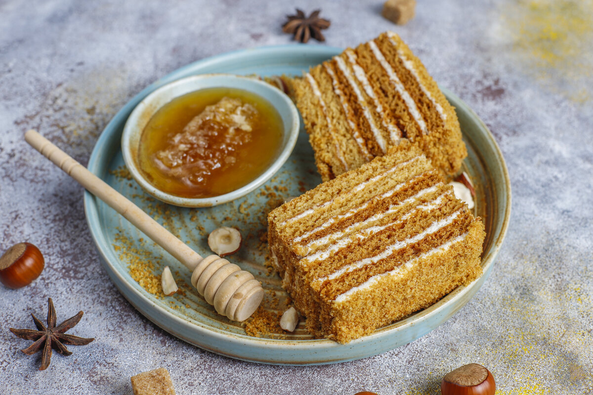    Прекрасный десерт для главного праздника в годуFreepik