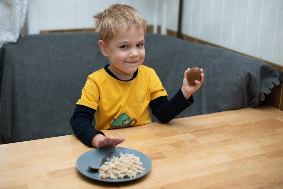    Дети остались довольны Ксения ТИМОФЕЕВА