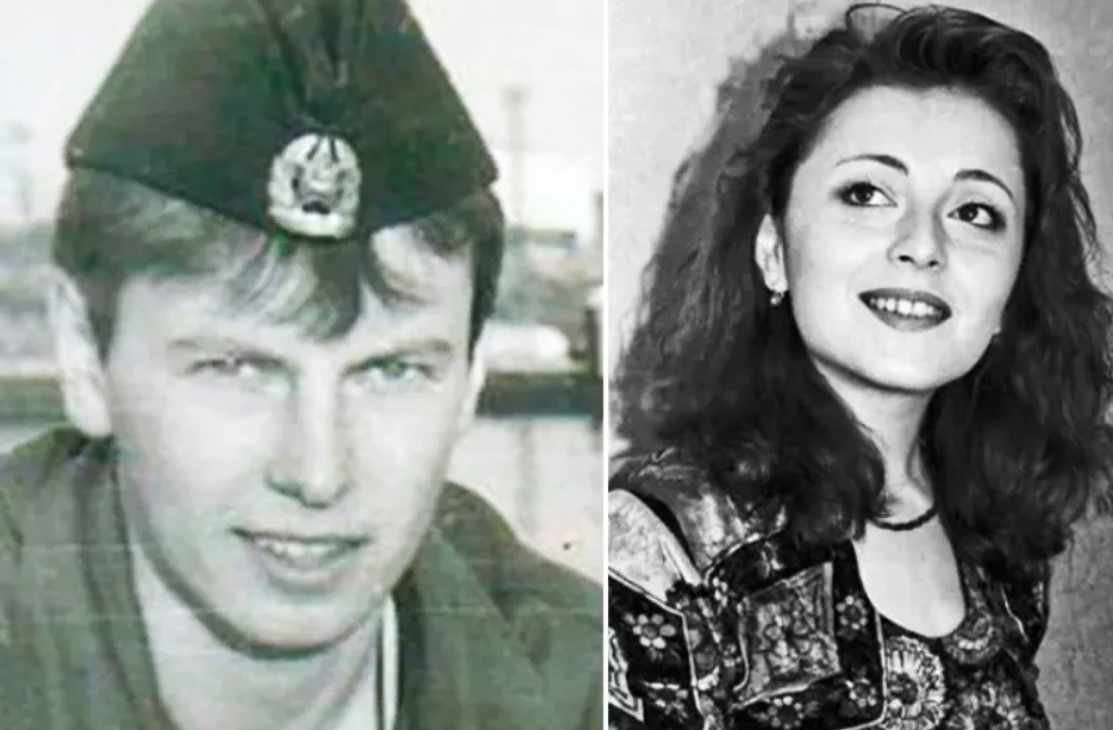 Анжелика Варум с мужем Максимом в молодости