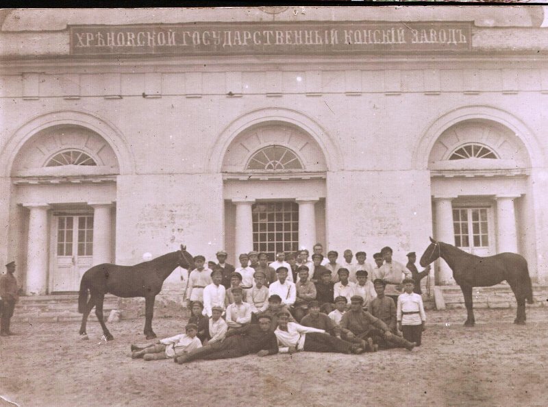 Хреновской Государственный конский завод.1925 год.