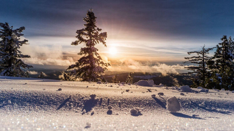     Зима в горах. СС0