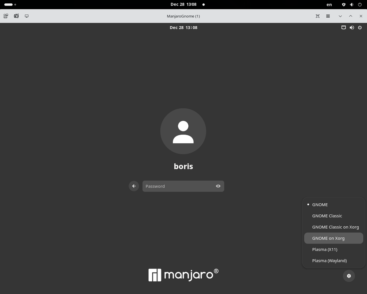 Настройка Wayland на Manjaro Gnome && KDE (23.1.1) . Установка