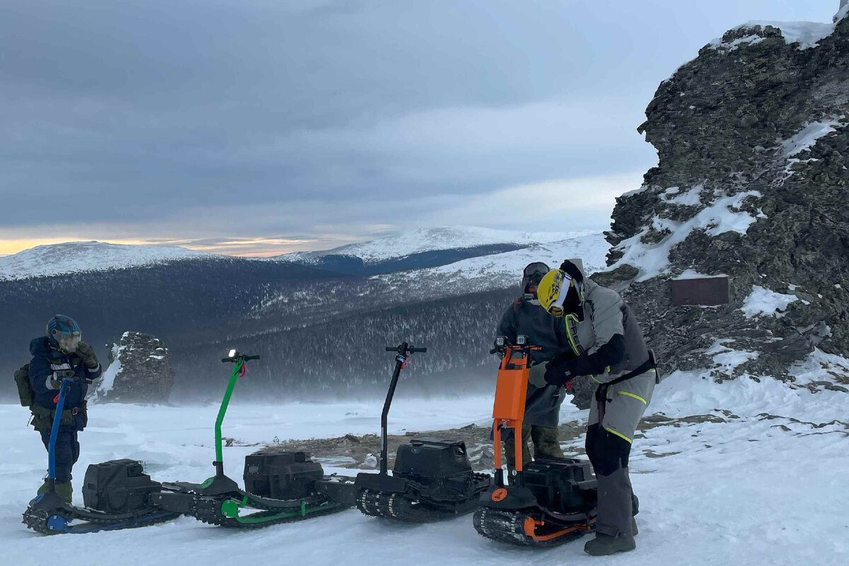 Перевал Дятлова впервые увидел людей на сноубордах
