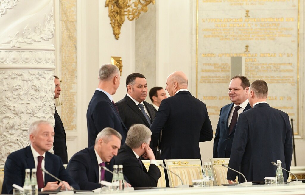 Губернатор Тверской области Игорь Руденя принял участие в заседании Госсовета