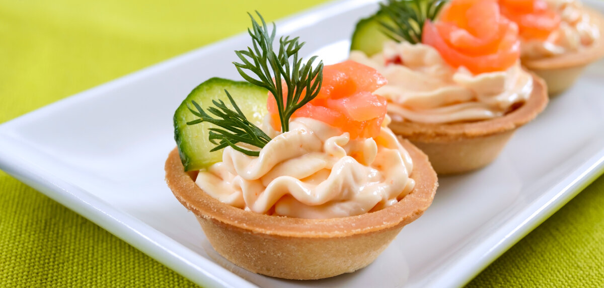 Вкусные тарталетки на праздничный