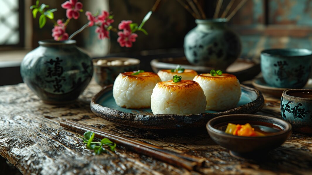 Рисовые шарики или рисовые пирожные - делаем за 5 минут