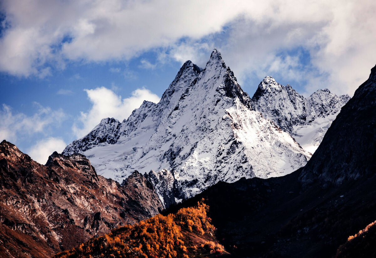 Белалакая гора осень