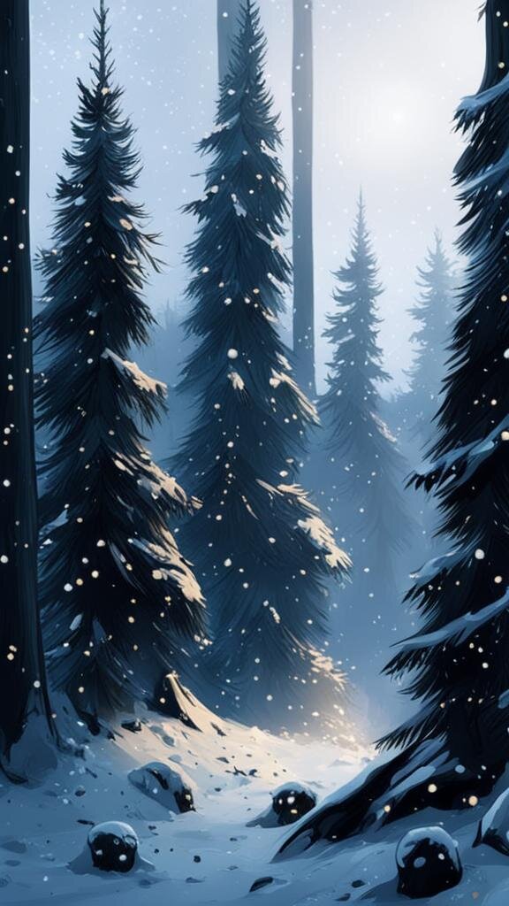 Дремучий лес.Красиво!