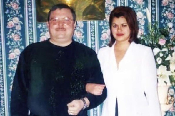 на фото Ирина и Михаил Круг