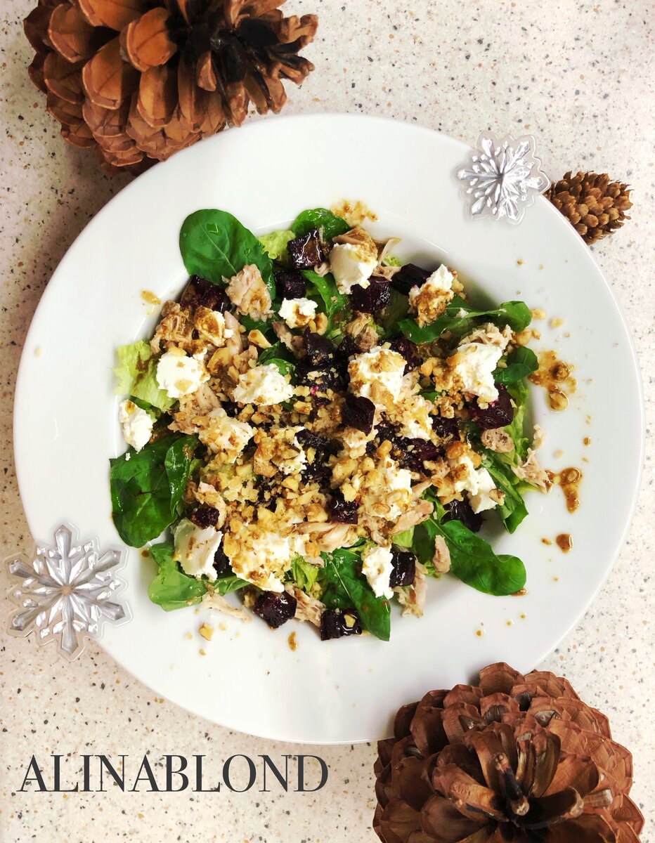 Салат со свеклой и фетой