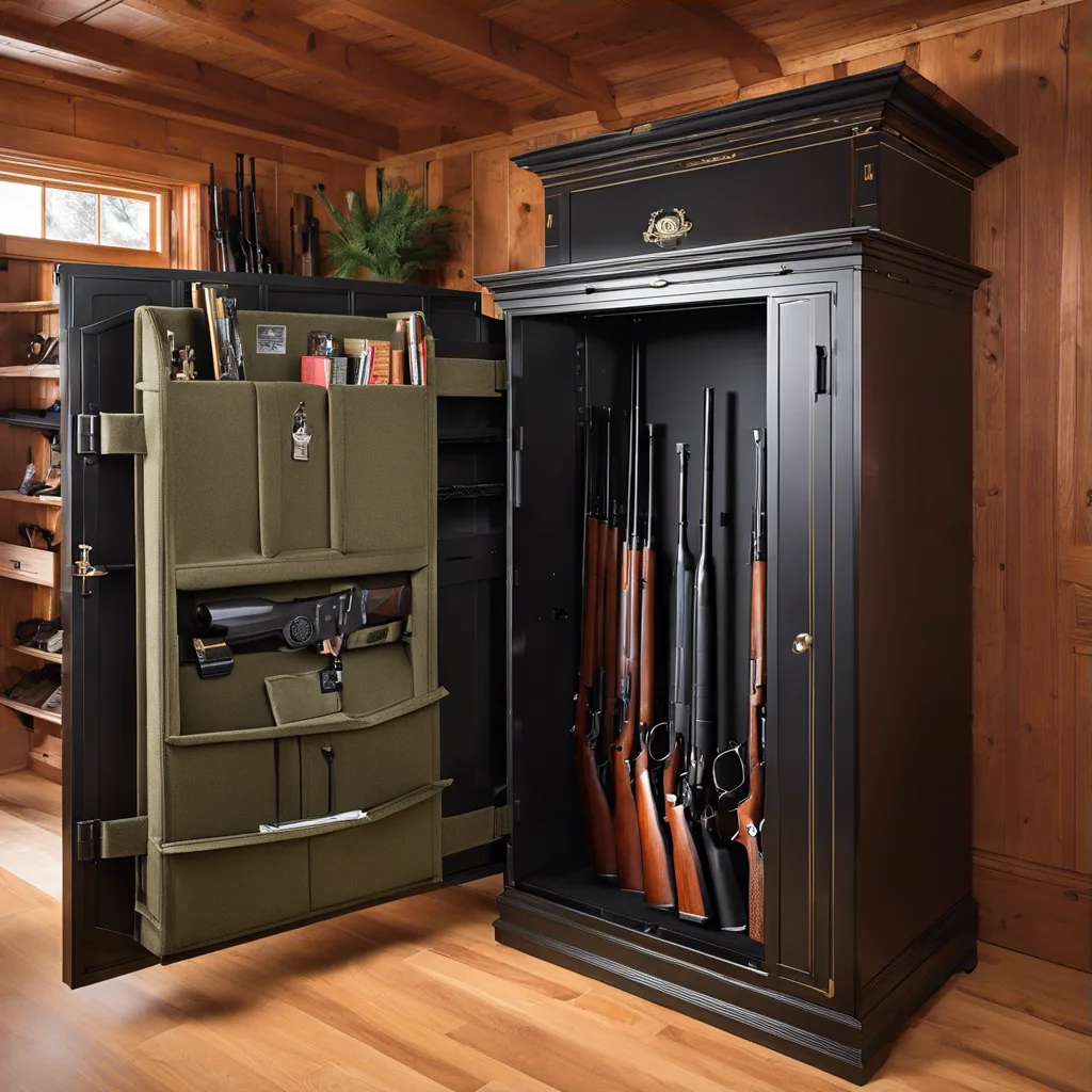 Дизайн сейфа для охотника