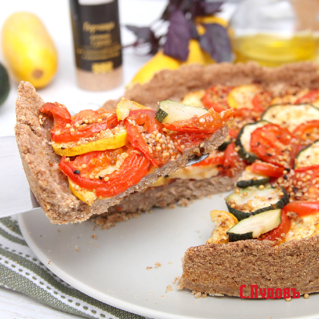 Овощной ПП тарт