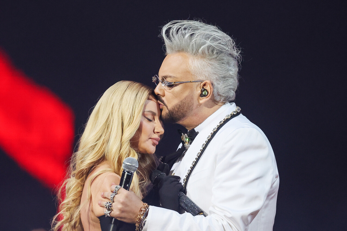 Певцы Anna Asti и Филипп Киркоров / Вячеслав Прокофьев/ТАСС