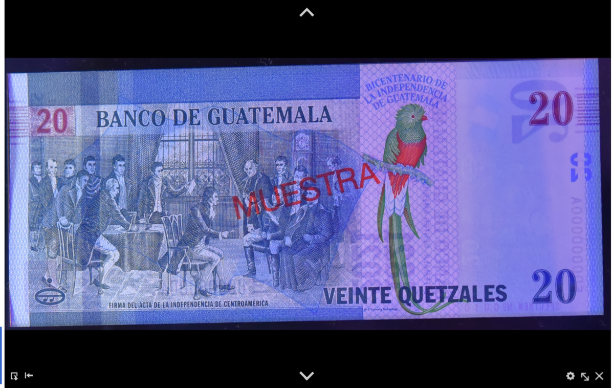 Национальная валюта Гватемалы. Фото из открытого источника.