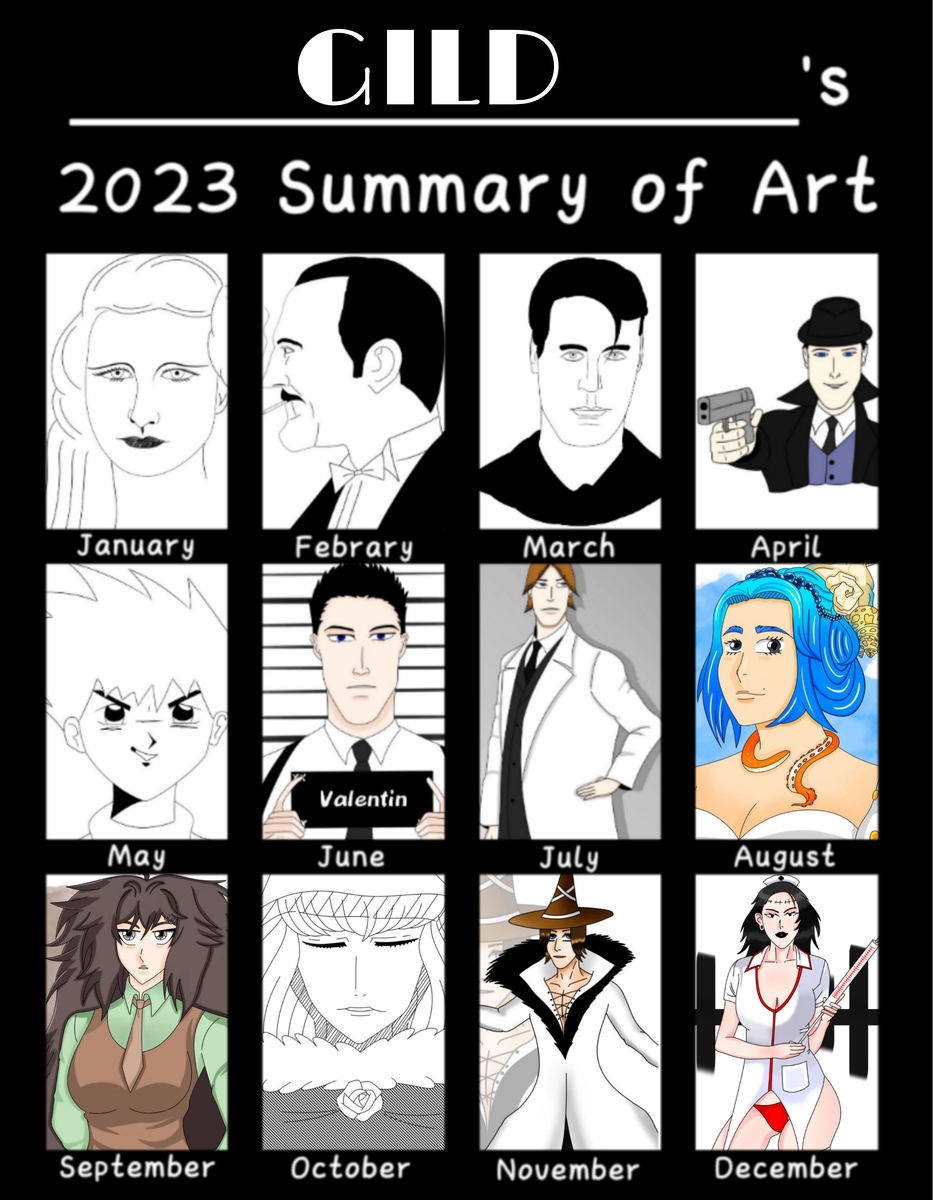 Лучшие работы каждого месяца