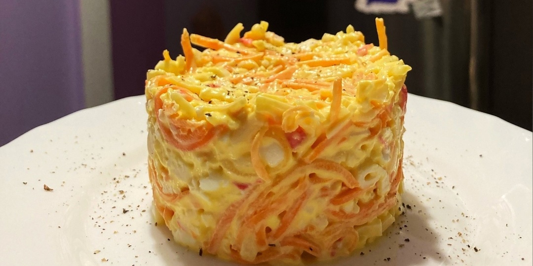 Вкусный и простой салат на Новый год 🎄🎄🎄