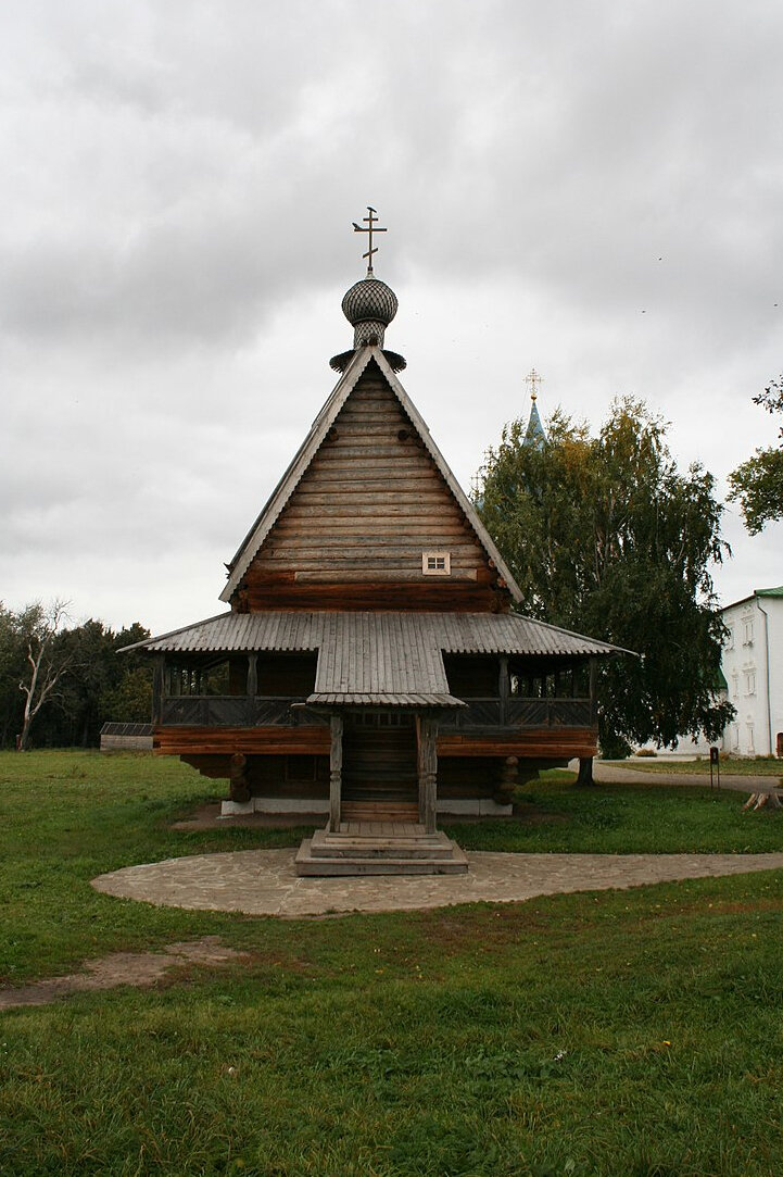 Деревянная Никольская Церковь Суздаль