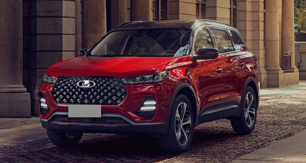 Не сложно представить, как будет выглядеть Chery Tiggo 7 Pro с логотипом Lada. Благо, по форме шильдики очень похожи  📷
