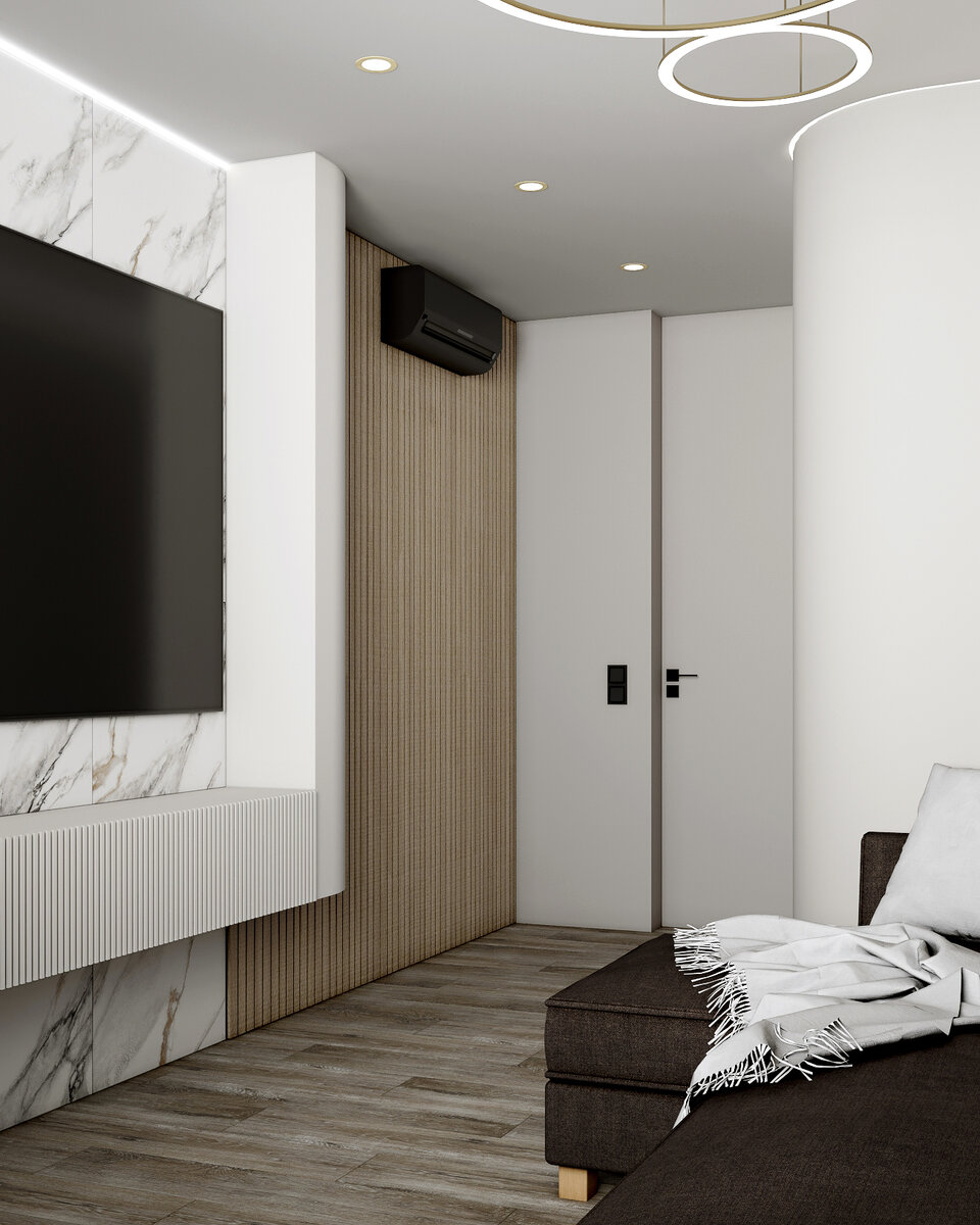 Квартира 70 м² архитектора Греты Денисовой Интерьер+Дизайн Дзен