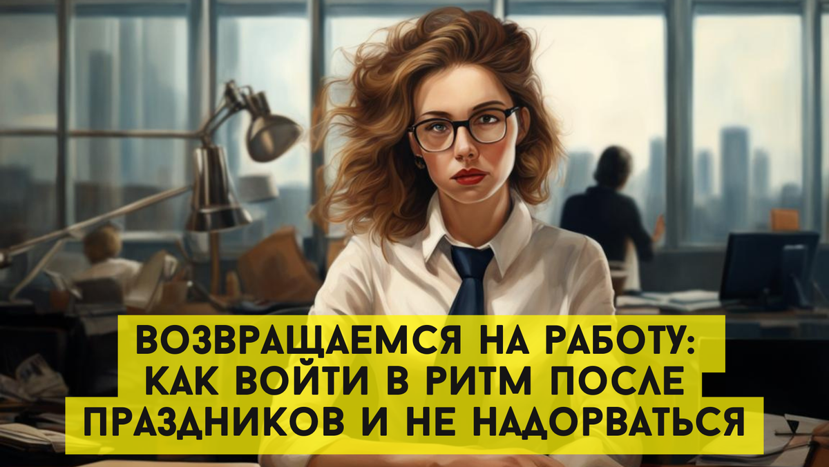 Возвращаемся на работу: как войти в ритм после праздников и не надорваться