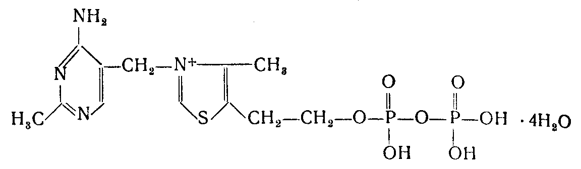 Тиаминдифосфат. Изображение взято из интернета
