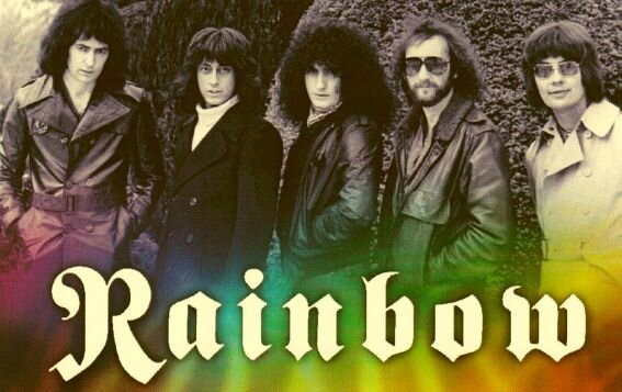 Rainbow образца 1981 года. Справа - Дон Эйри, который покинет группу после записи альбома 1981 года