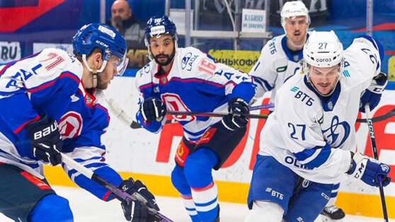    "Лада" крупно обыграла московский "Динамо" в рамках КХЛ Андрей Бурков