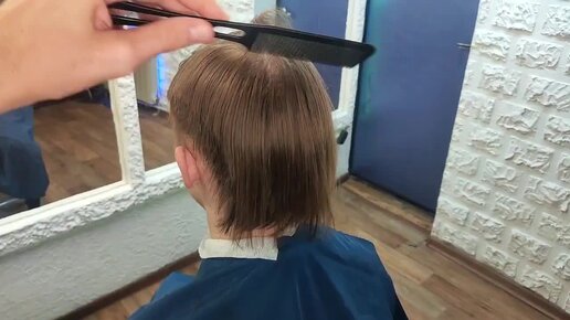 ЭПИЧЕСКОЕ ПРЕОБРАЖЕНИЕ ВОЛОС - длинные волосы сократаться под надзором строгих родителей в обычную стрижку