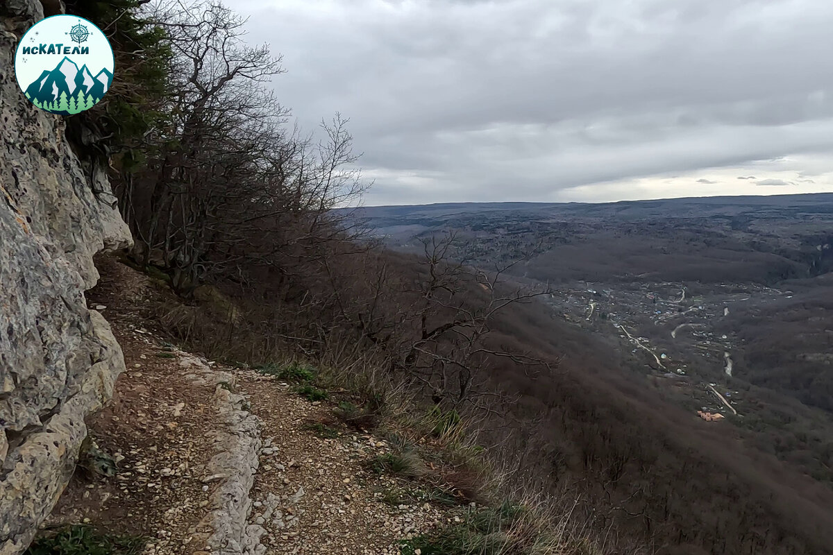 Вид на Мезмай с Елизаветинской полочки