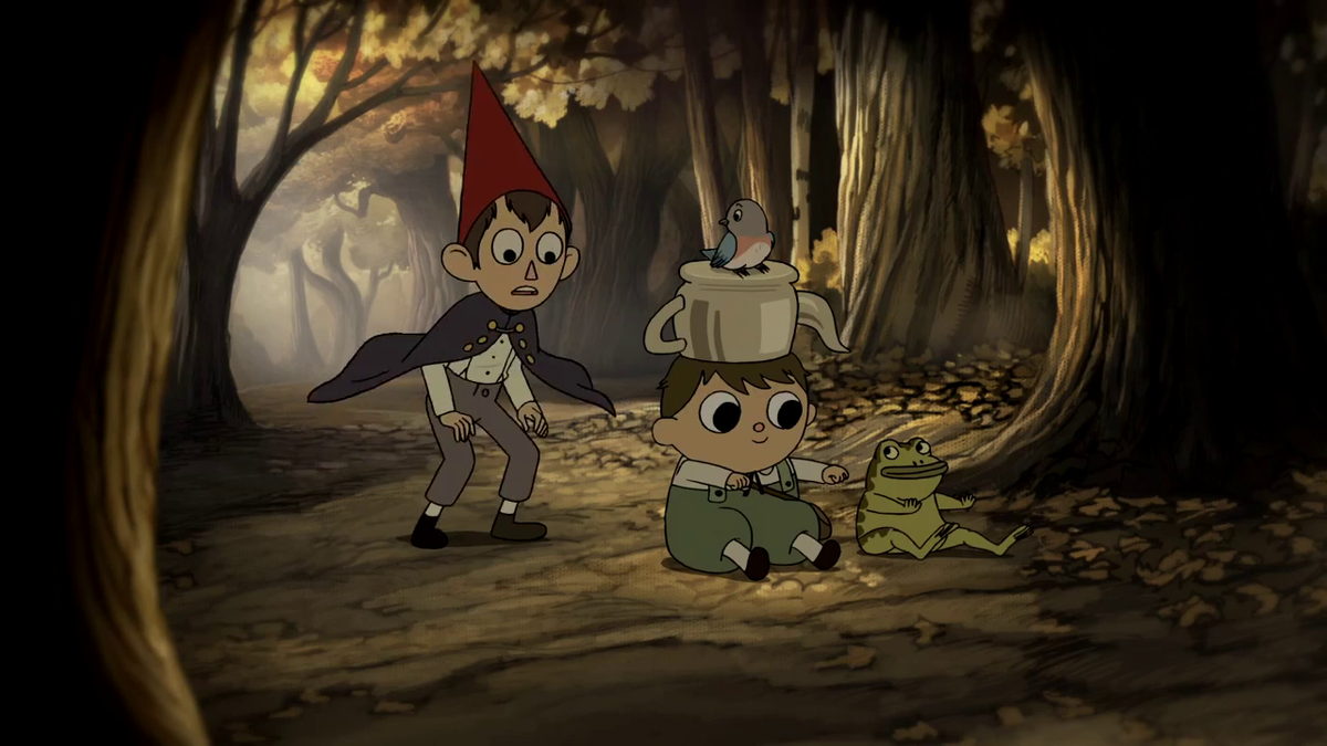 Над изгородью. По ту сторону изгороди мультсе.... По ту сторону изгороди ● over the Garden Wall.