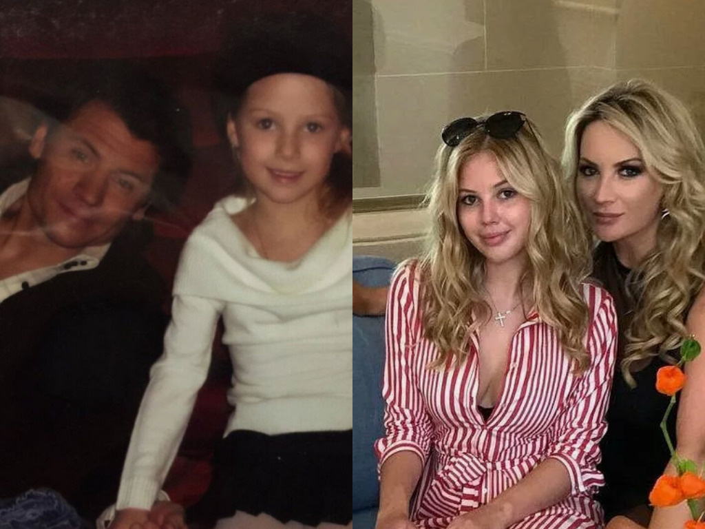 С отцом и матерью