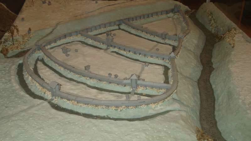 Макет Золотаревского городища. Вид с напольной стороны/ © topwar.ru