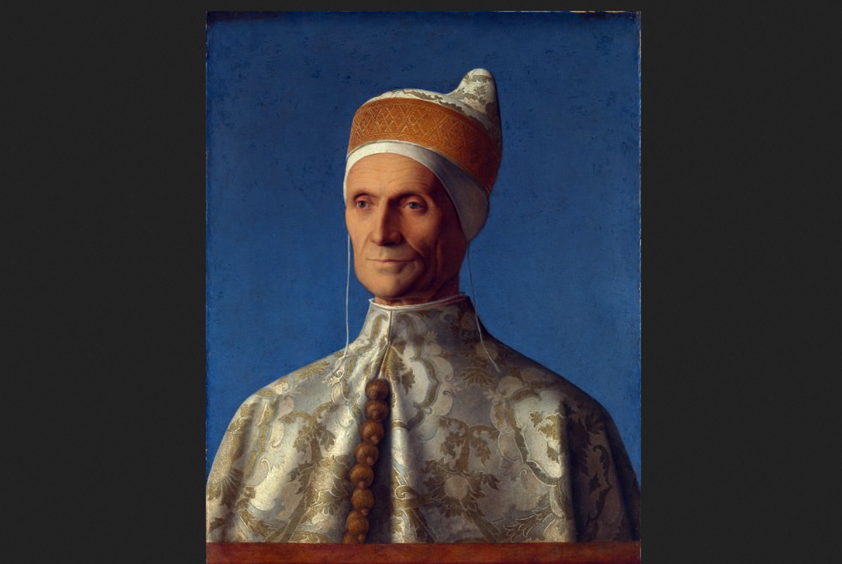 Джованни Беллини. "Дож Леонардо Лоредано", 1502. 