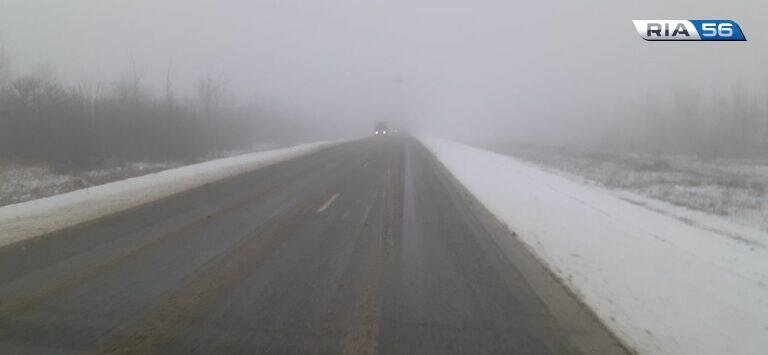   В Оренбуржье на трассе спасли двух замерзающих людей в Газели Марина Шарт