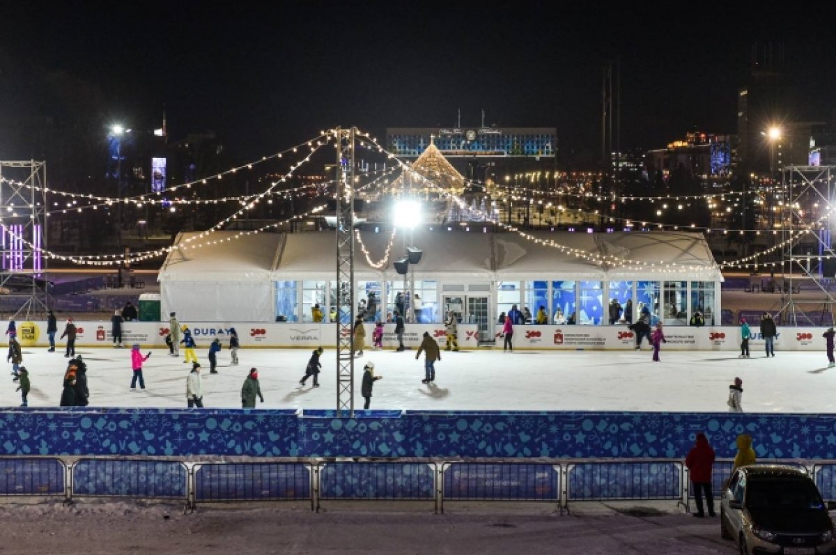    Каток перед Театром-Театром в Перми откроется 30 декабря