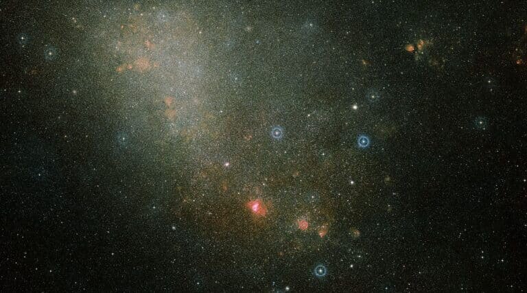    Малое Магелланово Облако / © ESA / Hubble and Digitized Sky Survey 2