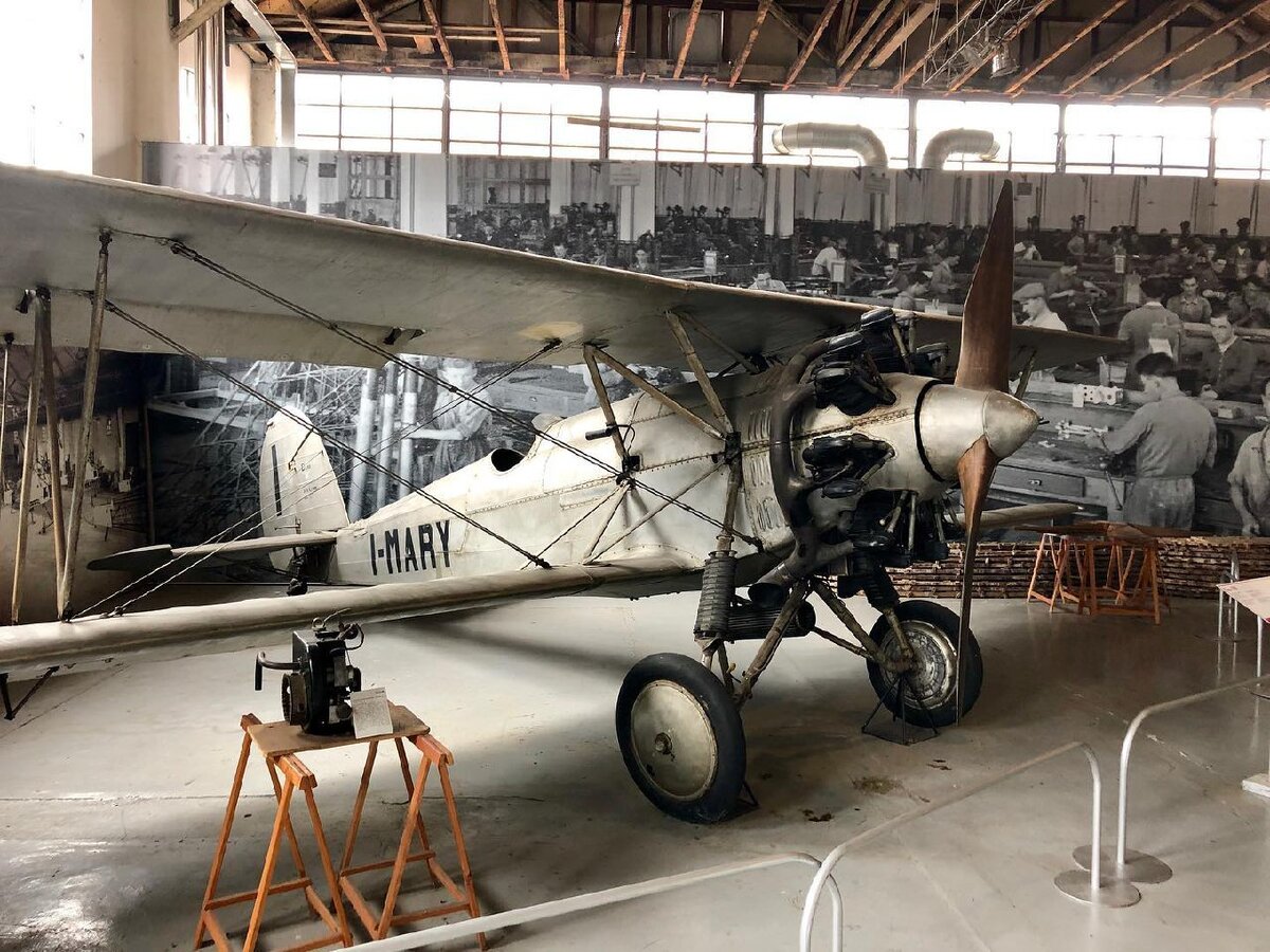 Caproni Са.113 - один из самых успешных итальянских пилотажных самолетов межвоенных лет.