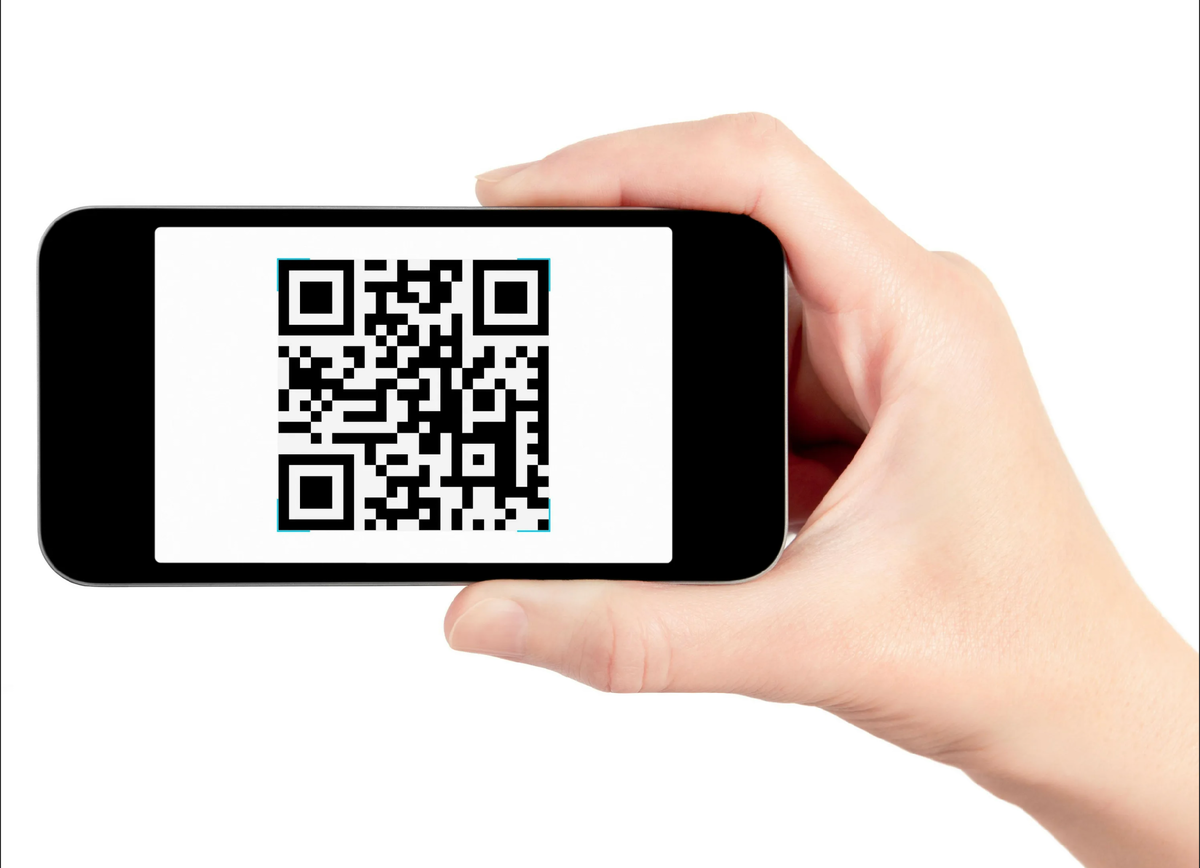 Сканирование  QR кода телефоном