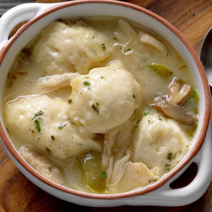 Chicken with dumplings