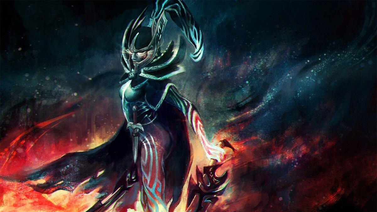 История Phantom Assassin в Dota 2 весьма загадочна и наполнена тайнами. Её настоящее имя — Mortred, и её прошлое окутано мраком тайны.