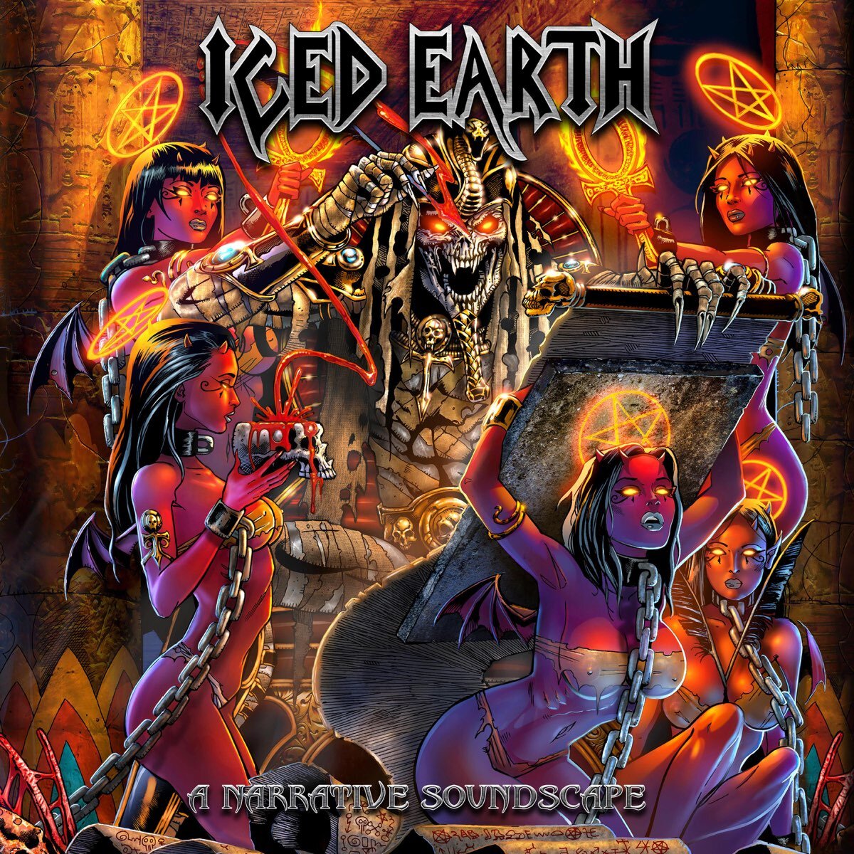 Ретроспектива: ICED EARTH - A Narrative Soundscape (2022) | Moscow Meltdown  | Дзен