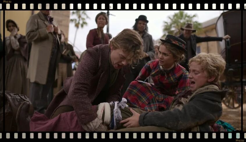 Кадр из сериала "Ловкий плут" 