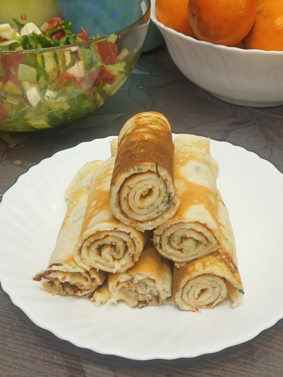 сырные блинчики