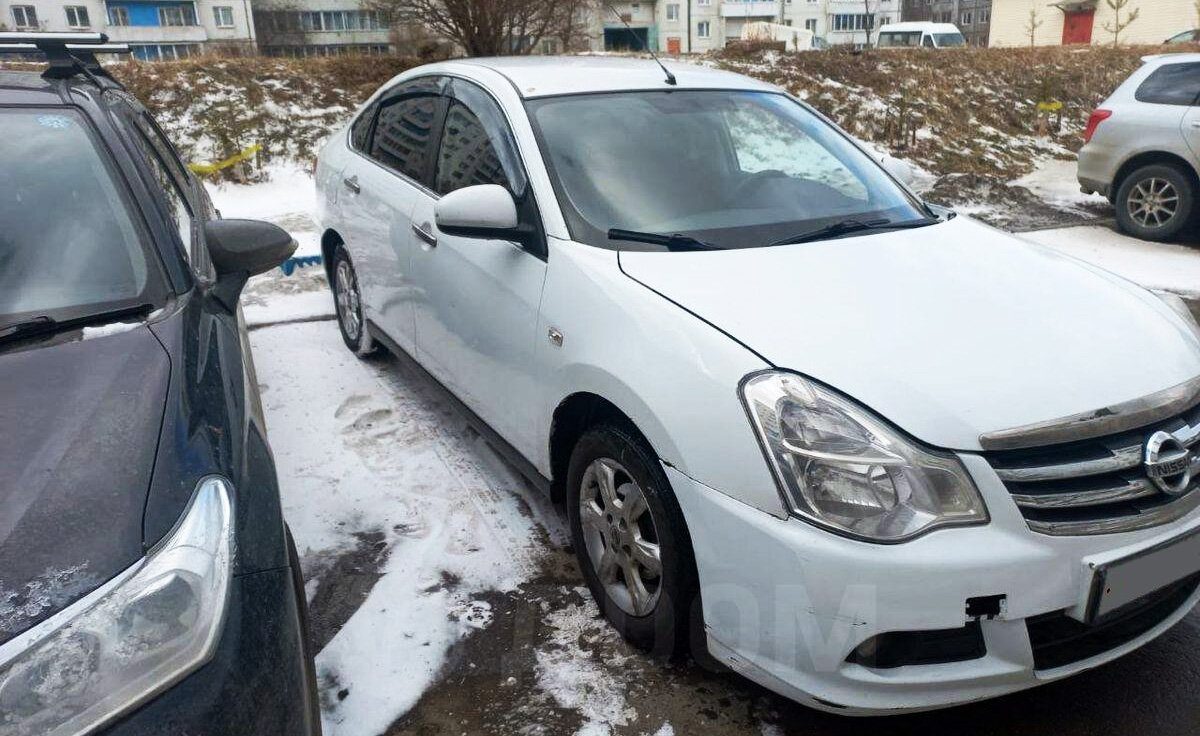 Almera 2014 года недолго простояла на продаже в Иркутске...