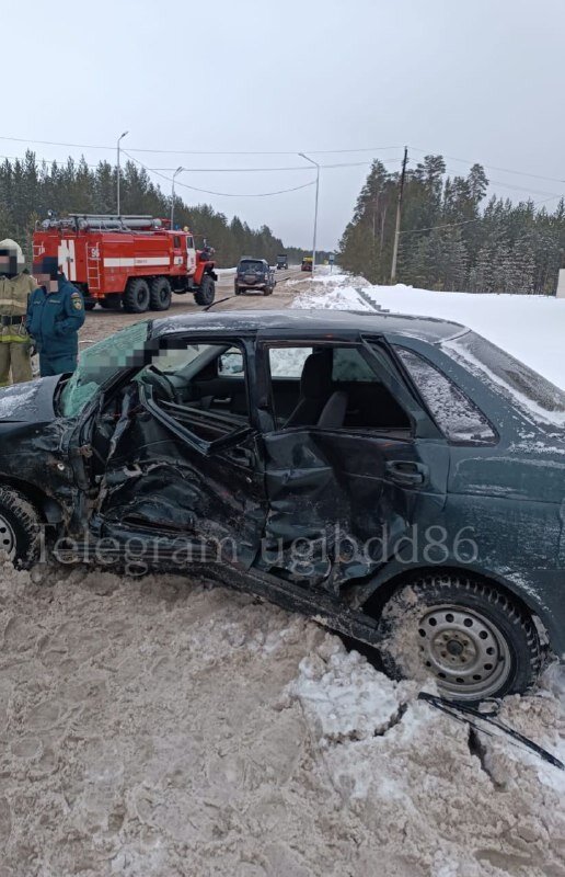    Три человека пострадали в ДТП в Нижневартовском районе
