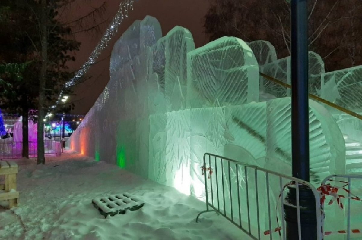    Томичам напомнили о требованиях безопасности на зимних горках