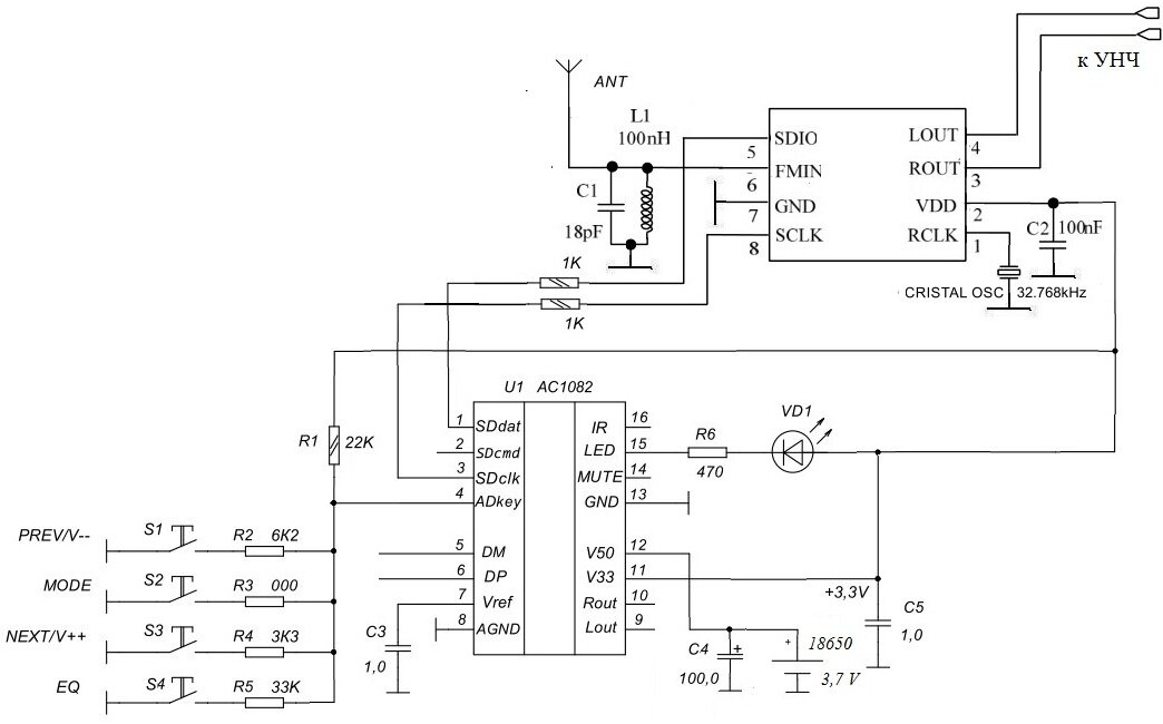 BK1080 SOP-8 – очень интересная микросхема DSP FM радио. Изучаем ...